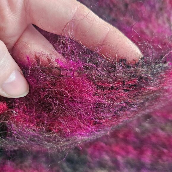 Scarf mohair/wool blend - Picture 6 of 8